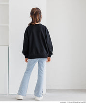 童裝 重磅內刷毛刺繡LOGO大學T