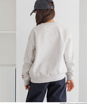 童裝 重磅內刷毛刺繡LOGO大學T