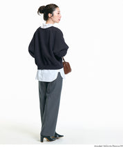 限時優惠★內刷毛插肩袖短版大學T