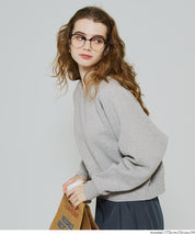 限時優惠★內刷毛插肩袖短版大學T