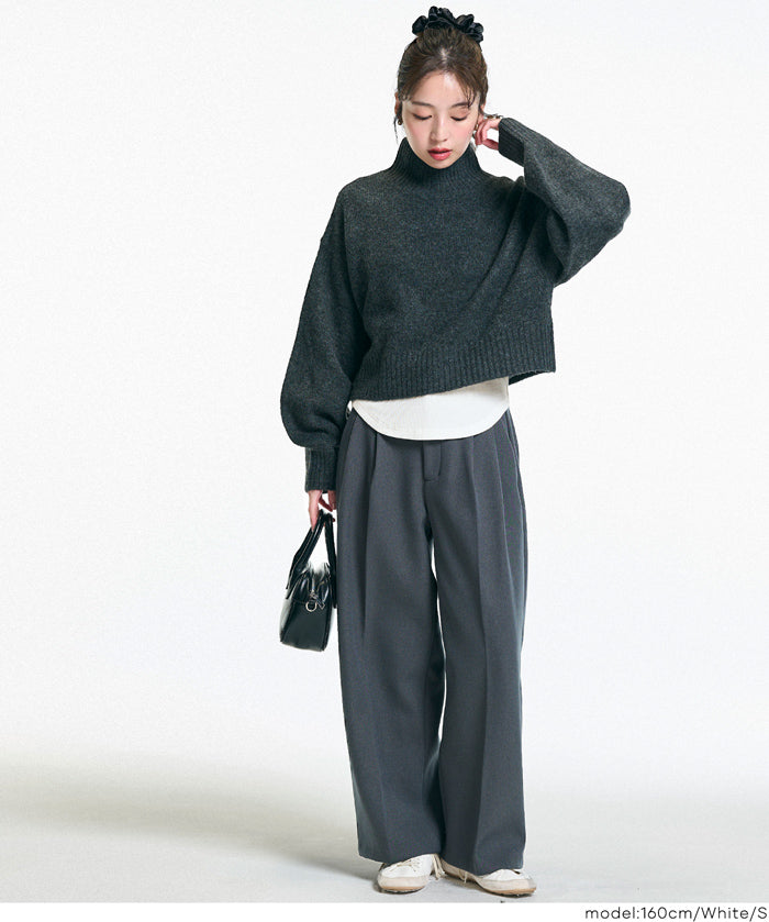 微刷毛圓領上衣