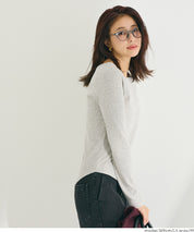 微刷毛圓領上衣