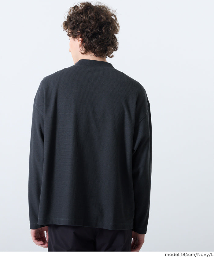 鹿子無鈕針織外套