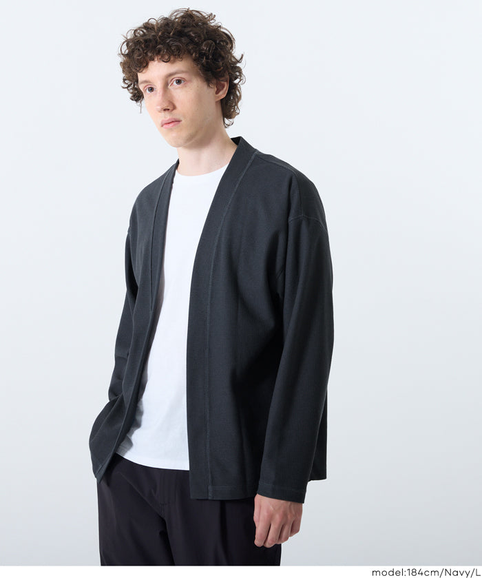 鹿子無鈕針織外套