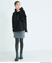 柔軟太空棉寬鬆長袖連帽上衣