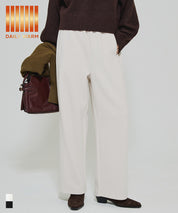 【DAILY WARM】刷毛軟綿寬褲