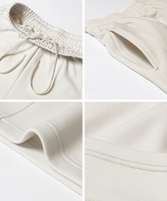 【DAILY WARM】刷毛軟綿寬褲