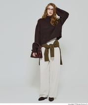 【DAILY WARM】刷毛軟綿寬褲