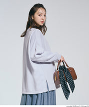 內刷毛寬版大學T