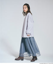 內刷毛寬版大學T