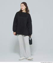 內刷毛寬版大學T