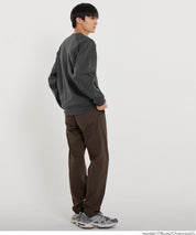 內刷毛插肩LOGO大學T