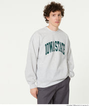 內刷毛LOGO布章大學T