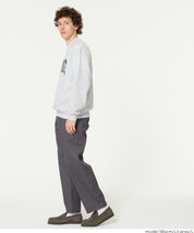 內刷毛LOGO布章大學T