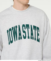 內刷毛LOGO布章大學T