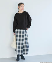 壓紋蝙蝠袖上衣