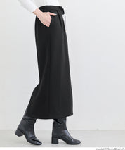 柔軟太空棉休閒直筒半裙