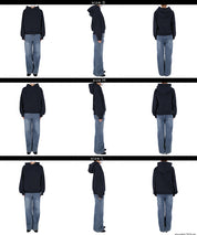 內刷毛寬鬆連帽上衣