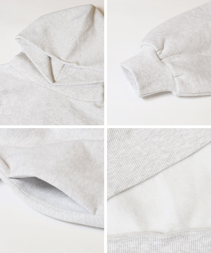 內刷毛寬鬆連帽上衣