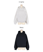 內刷毛寬鬆連帽上衣