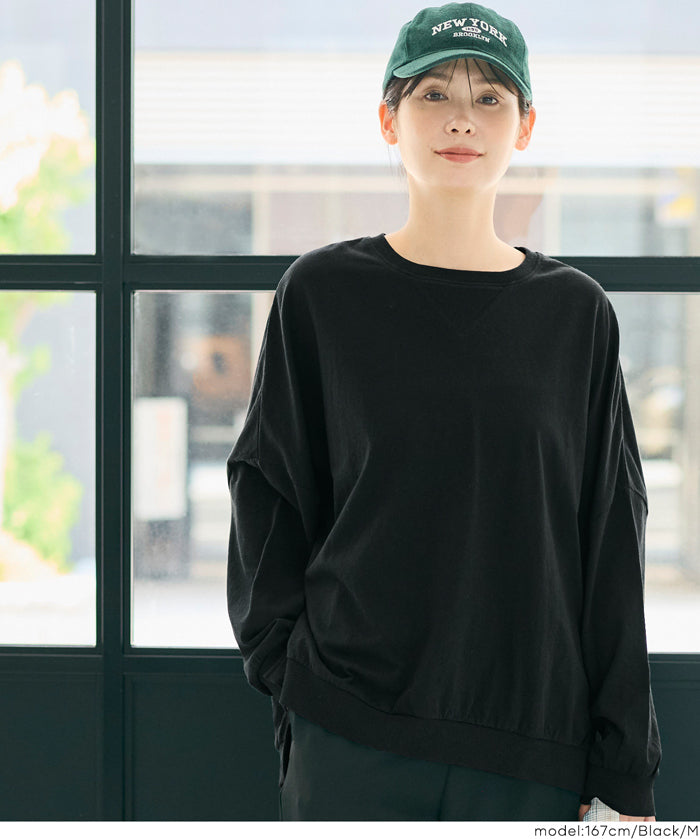 T-sweat 寬版長袖T恤