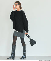 T-sweat 寬版長袖T恤