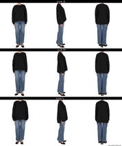 T-sweat 寬版長袖T恤