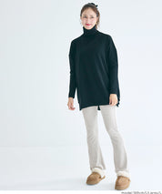 微刷毛羅紋內搭褲