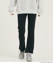 微刷毛羅紋內搭褲