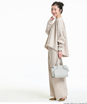 柔軟太空棉後面拉鍊長袖上衣