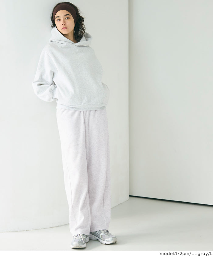 重磅內刷毛寬鬆運動褲