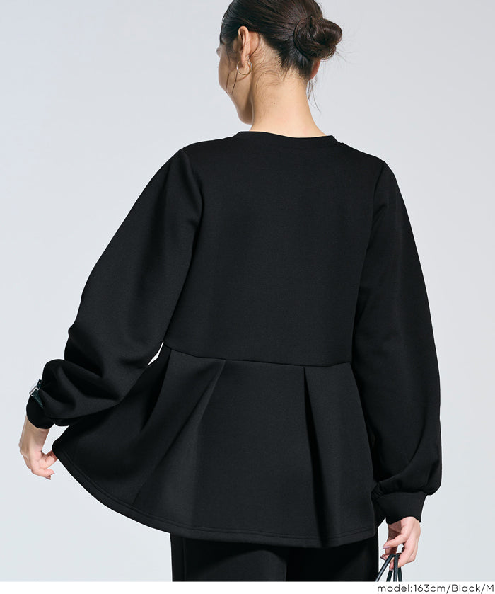 柔軟太空棉長袖娃娃上衣