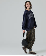 LOGO輕薄長袖大學T