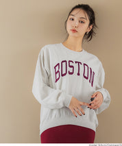 LOGO輕薄長袖大學T