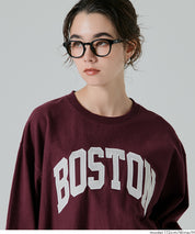 LOGO輕薄長袖大學T