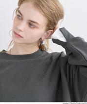 重磅棉 假兩件層次造型大學T