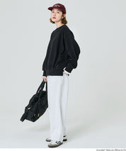 重磅棉 假兩件層次造型大學T