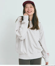 重磅內刷毛刺繡LOGO大學T