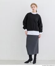 重磅內刷毛復古加工大學T