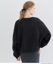 重磅內刷毛復古加工大學T