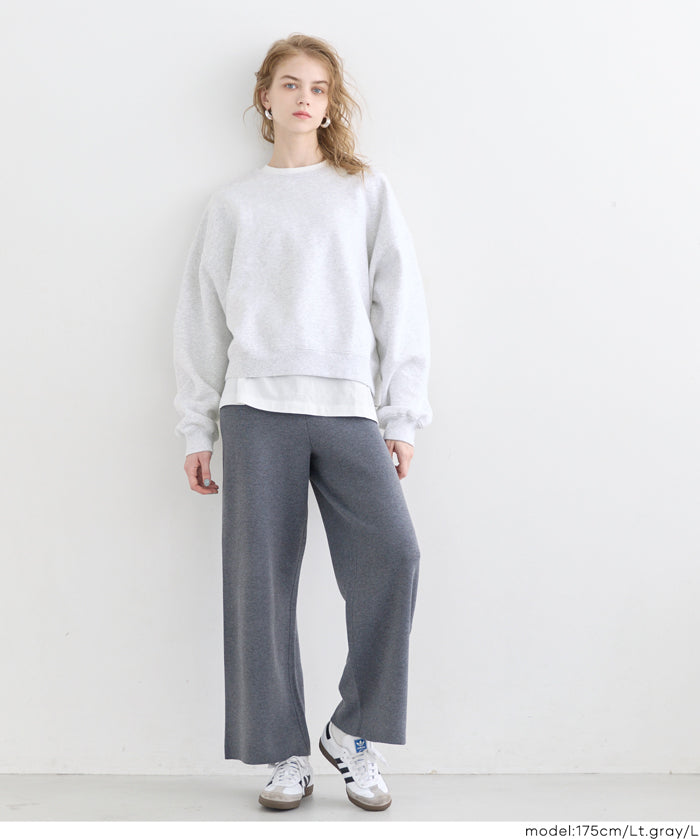 重磅內刷毛復古加工大學T