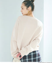 重磅內刷毛復古加工大學T