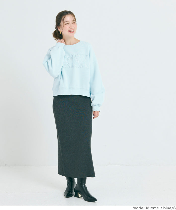 重磅內刷毛復古加工LOGO大學T