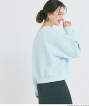 重磅內刷毛復古加工LOGO大學T