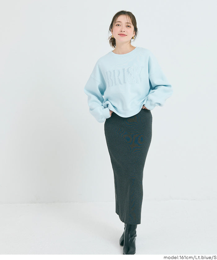 重磅內刷毛復古加工LOGO大學T