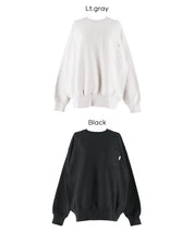 重磅內刷毛口袋大學T