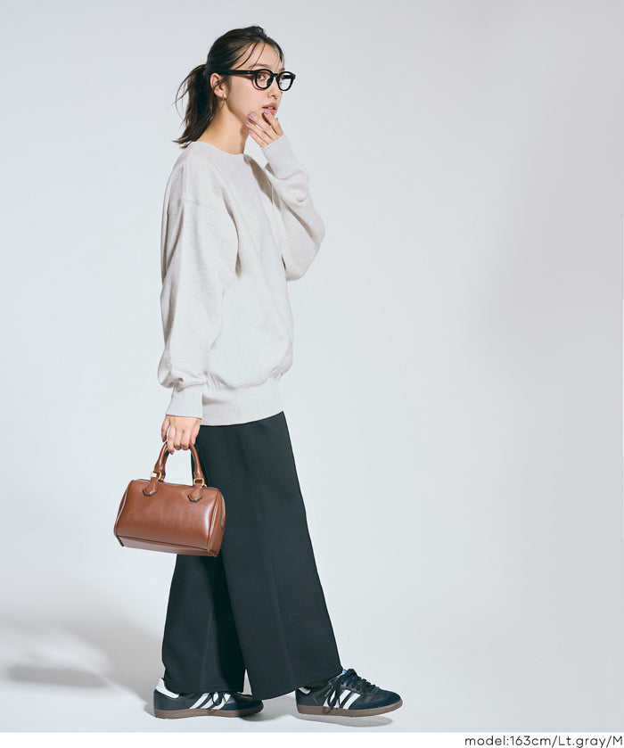 重磅內刷毛口袋大學T