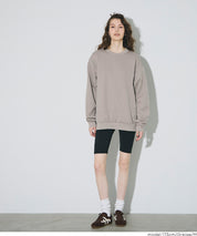 柔軟太空棉寬版大學T