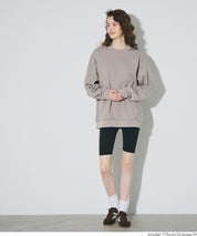 柔軟太空棉寬版大學T