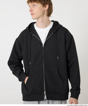 柔軟太空棉寬版連帽外套